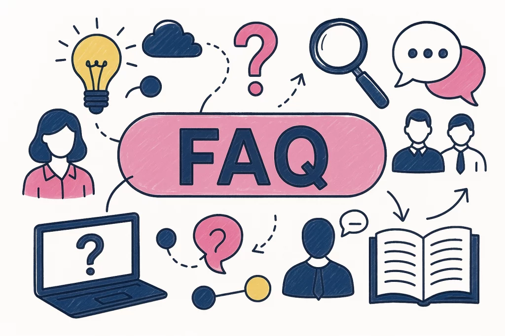 Illustration des questions essentielles sur la gestion de patrimoine : fiscalité, placements, immobilier, transmission et stratégies d’investissement.